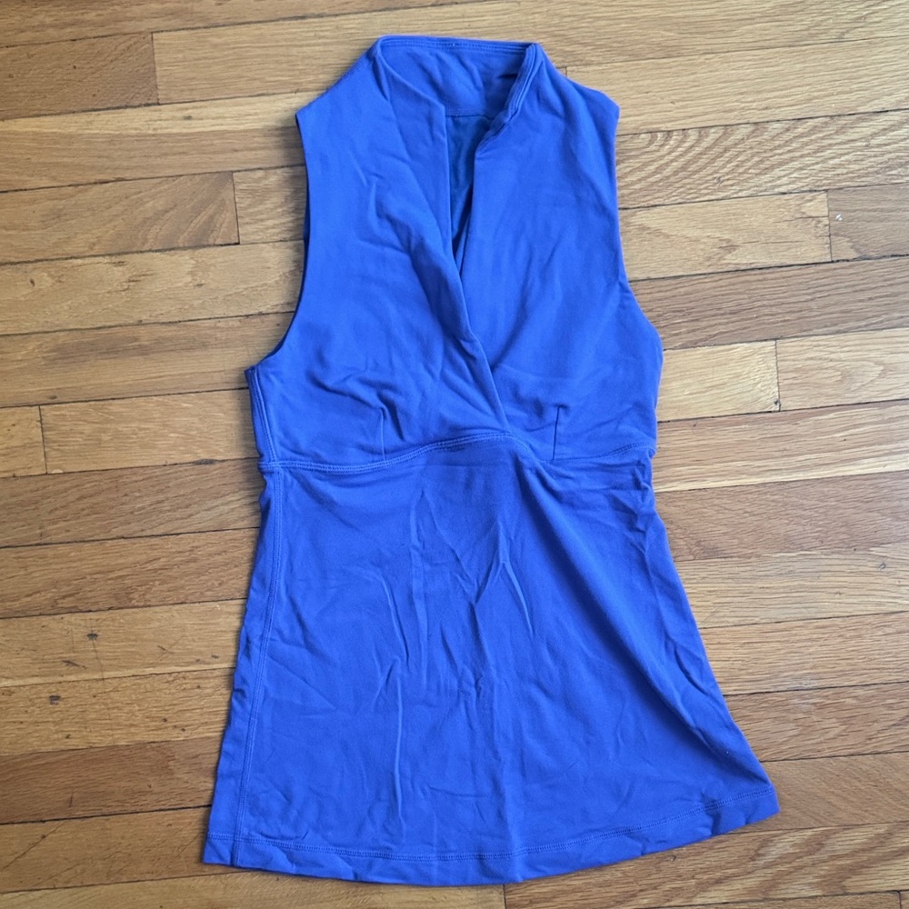 lululemon athletica Blue Tank Top